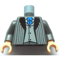 Lego tělo, tmavě modro šedá (4274028)